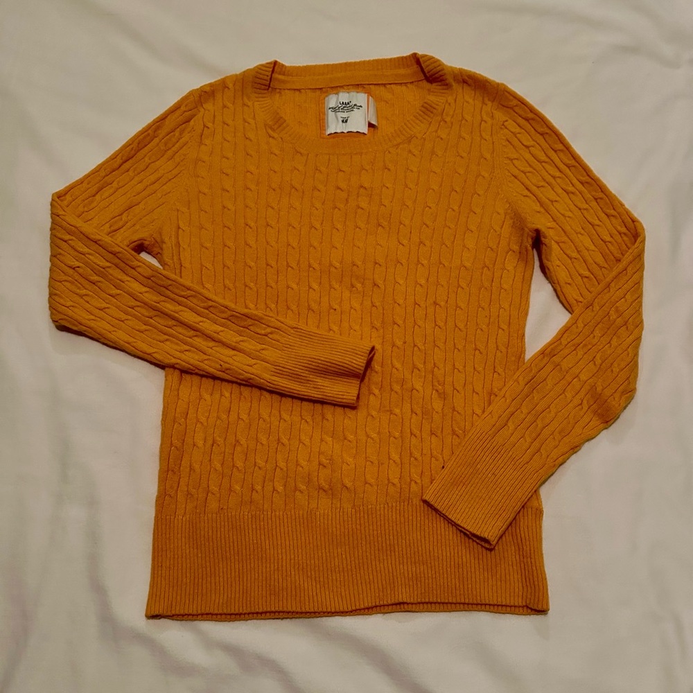 L.O.G.G. By H&M, size L, melon colored pullover sweater